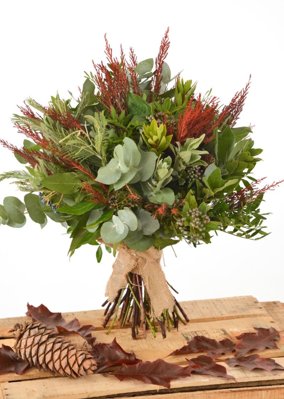Woody hand tied