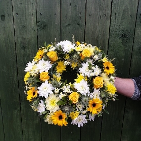 Lemons & white wreath