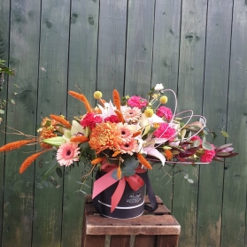 Autumn avantgarde Hat box