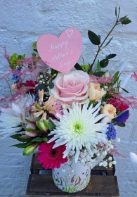 Mother's Day jug arrangement