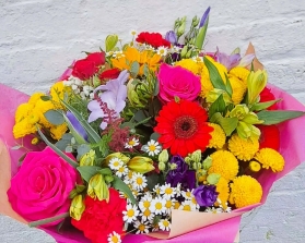 Mothers day Vibrant hand tied