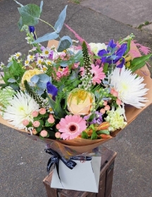 Pastel Spring Hand Tied
