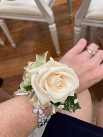 Wrist corsage formal or wedding